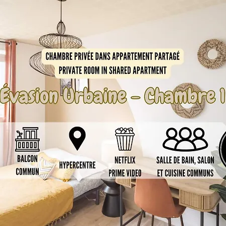 Evasion Urbaine - 1 - Hypercentre Apartment *